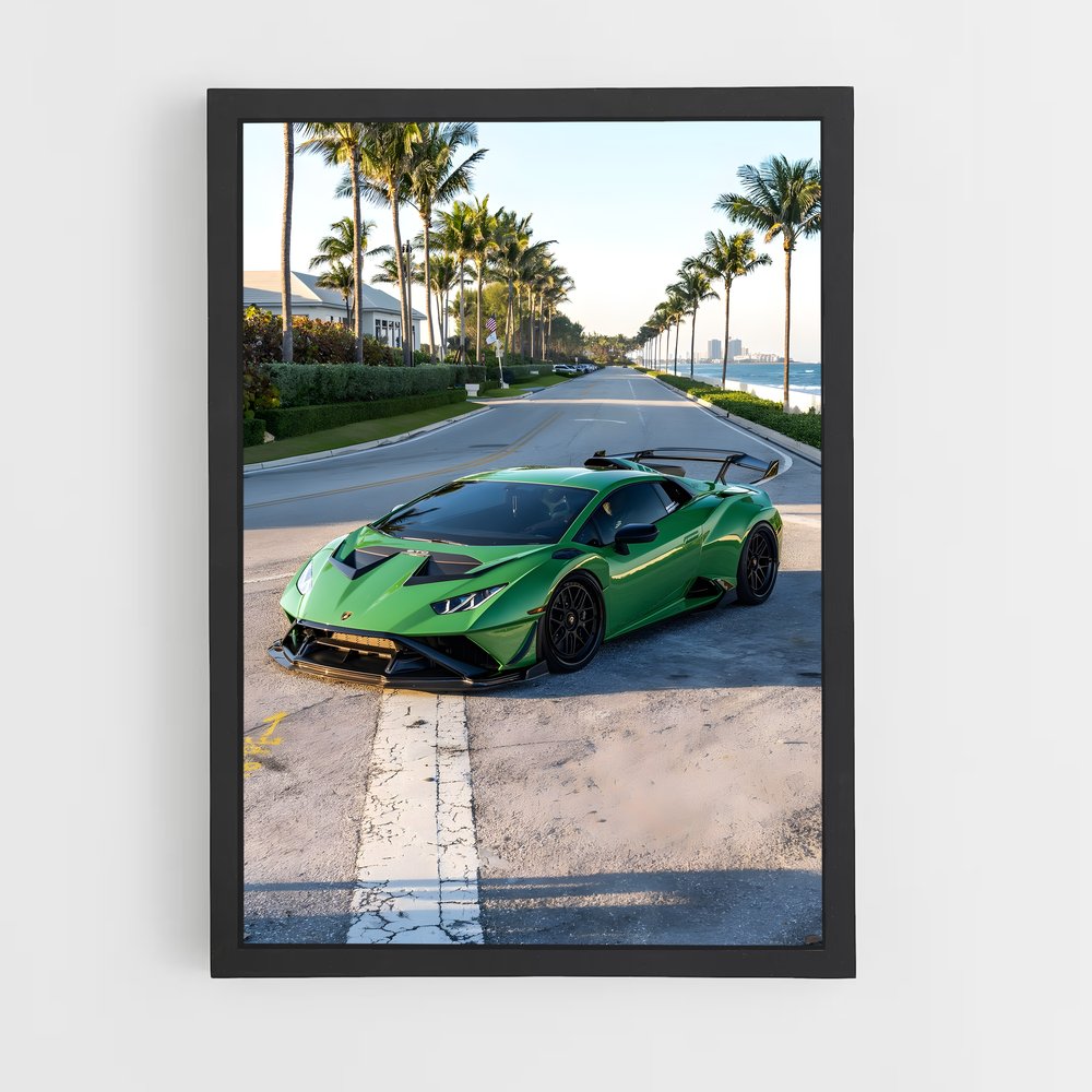 Poster Huracan sto – affiche Lamborghini (vue 2)